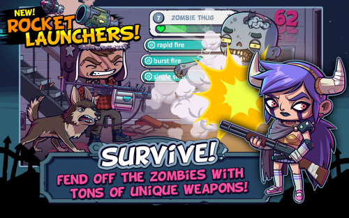 Zombies Ate My Friends (App เกมส์หนีซอมบี้) : 