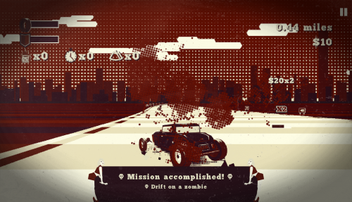 Dead End (App เกมส์ขับรถชนซอมบี้) : 
