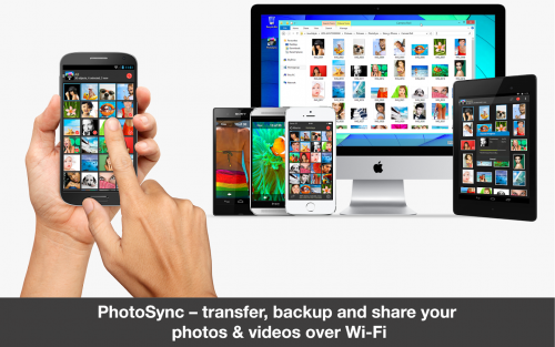 PhotoSync (App ส่งรูปผ่าน Wi-Fi) : 