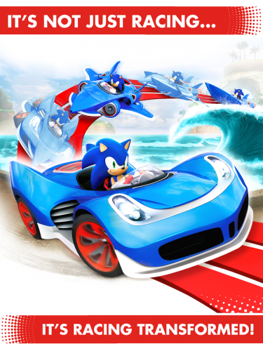 Sonic Racing Transformed (App เกมส์รถแข่งโซนิค) : 