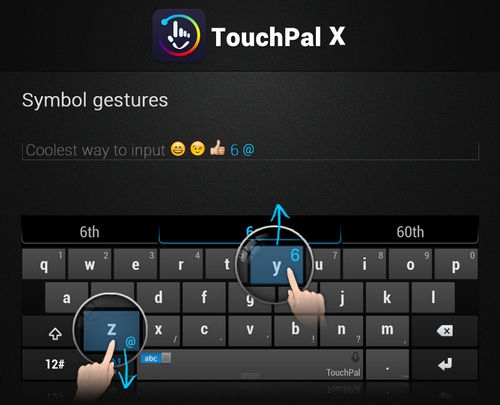 TouchPal X Keyboard (App คีย์บอร์ด ล้ำสมัย) : 