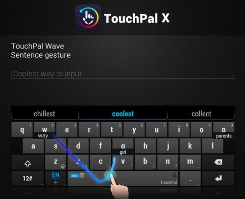 TouchPal X Keyboard (App คีย์บอร์ด ล้ำสมัย) : 