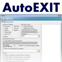 AutoExit (โปรแกรม AutoExit ปิดเครื่อง รีสตาร์ท อัตโนมัติ) : 