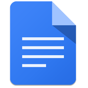 Google Docs (App สร้างไฟล์เอกสาร) : 