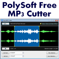 Free Mp3 Cutter (โปรแกรม Free Mp3 Cutter ตัดเพลง Mp3 ง่ายๆ ฟรี) 2.0