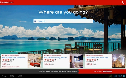 Hotels.com (App จองโรงแรม จองที่พัก) : 