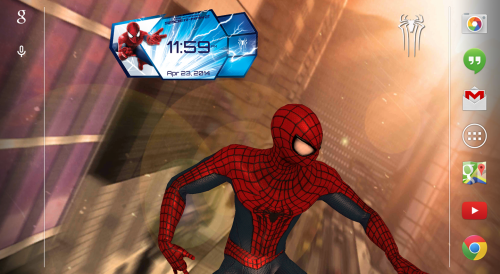 Amazing SpiderMan 2 Live WP (App วอลเปเปอร์สไปเดอร์แมน) : 