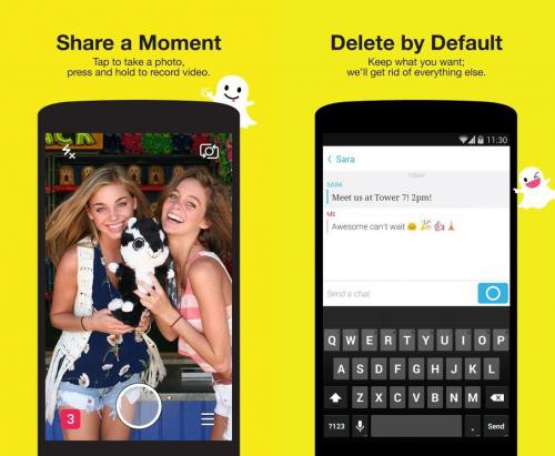 Snapchat (App แชทวิดีโอ) : 