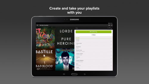 Spotify (App ฟังเพลงออนไลน์ฟรีต่อเนื่อง) : 