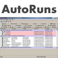 AutoRuns (โปรแกรมหมวด Startup ตรวจสอบและจัดการโปรแกรม ที่ถูกเปิดตอน Boot) : 