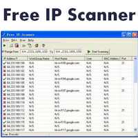 Eusing Free IP Scanner (โปรแกรม Eusing สแกน IP)