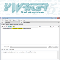 yWriter (โปรแกรมเขียนนิยาย เรื่องเล่า สำหรับนักเขียน ฟรี)