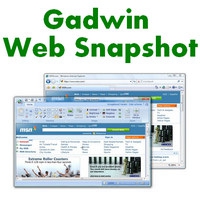 Gadwin Web Snapshot (ช่วยจับภาพจับเว็บแบบง่ายๆ) : 