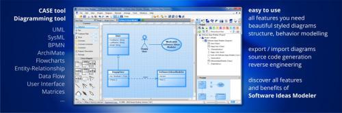 Software Ideas Modeler  (เครื่องมือวาด Diagram สารพัดประโยชน์) : 