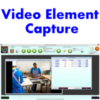 Video Element Capture (โปรแกรม Video Element จับเวลาทำงาน) : 