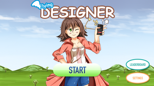 Flying Designer (เกมส์ Flying Designer บินตะลุยด่าน) : 