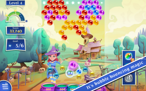 Bubble Witch 2 Saga (App เกมส์ Bubble Witch 2 Saga) : 