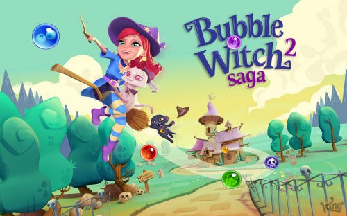 Bubble Witch 2 Saga (App เกมส์ Bubble Witch 2 Saga) : 
