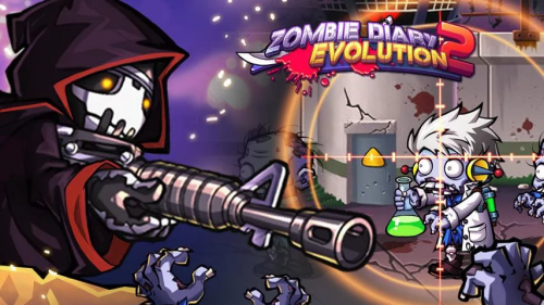 Zombie Diary Evolution 2 (App เกมส์ Zombie Diary Evolution 2) : 