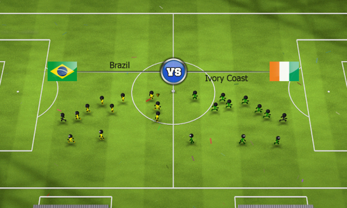 Stickman Soccer 2014 (App เกมส์ Stickman Soccer 2014) : 