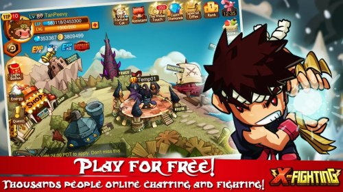 X Fighting (App เกมส์ X Fighting) : 