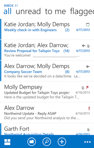 Outlook Web App (App Outlook จัดการอีเมล รับส่งอีเมล) : 