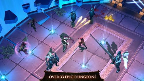 Dungeon Hunter 4 (App เกมส์ต่อสู้ในคุก) : 