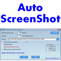 AutoScreenShot (โปรแกรมจับภาพหน้าจอฟรี)