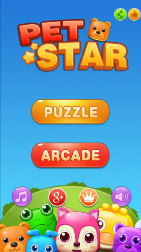 Pet Star (App เกมส์พัซเซิลสัตว์เลี้ยงน่ารัก Pet Star) : 