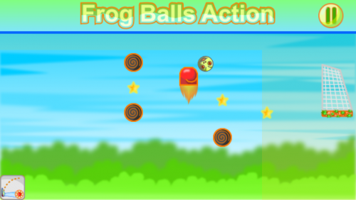 Frog Balls Action (เกมส์ Frog Balls Action เตะลูกบอลเข้าประตู) : 