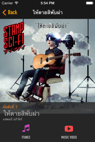 Thai Music Chart (App อันดับเพลง ชาร์ตเพลงไทย) : 