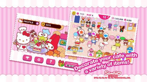 Hello Kitty Cafe (App เกมส์ร้านอาหารคิตตี้) : 