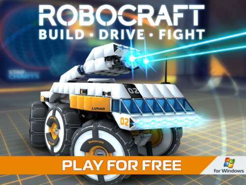 Robocraft (เกมส์สร้างหุ่นยนต์รบ) : 