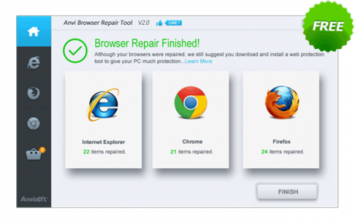 Anvi Browser Repair Tool : 