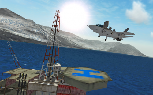F18 Carrier Landing II (App เกมส์จำลองขึ้นลงเครื่องบิน) : 