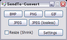 SendTo-Convert (โปรแกรม SendTo-Convert แปลงไฟล์ฟรี) : 