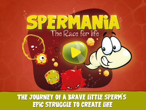 Spermania (App เกมส์สเปิร์มผจญภัย) : 