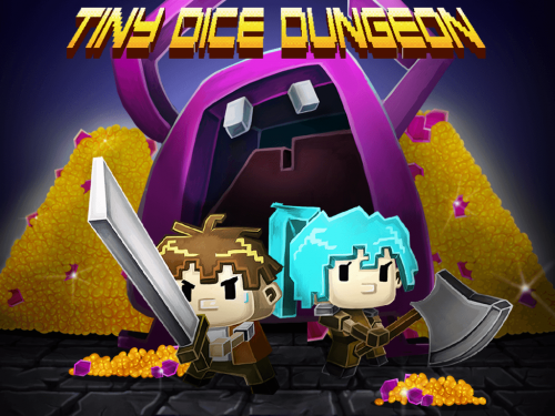 Tiny Dice Dungeon (App เกมส์ฮีโร่ผจญภัย) : 