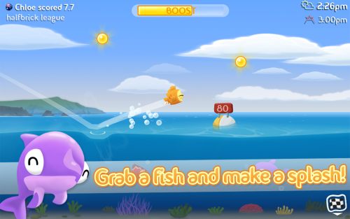 Fish Out Of Water (App เกมส์ปลากระโดด) : 