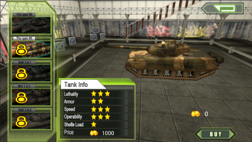 Crazy Fighting Tank (App เกมส์รถถังต่อสู้ Crazy Fighting Tank) : 