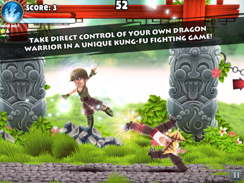 Dragon Finga (App เกมส์ต่อสู้กังฟู) : 