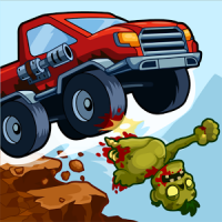 Zombie Road Trip Trials (App เกมส์ขับรถยิงซอมบี้)