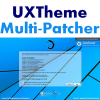 UXTheme Multi-Patcher (โปรแกรมปรับแต่งธีม Windows ฟรี) 14.2