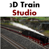 3D Train Studio (เกมส์สร้างทางรถไฟ 3 มิติ บน PC วิ่งได้จริงๆ บนเมือง)