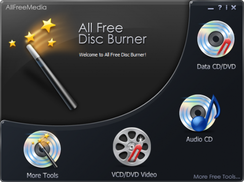 All Free Disc Burner (โปรแกรมไรท์แผ่น CD DVD) : 