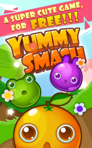 Yummy Smash (เกมส์เรียงขนมหวานสุดน่ารัก) : 