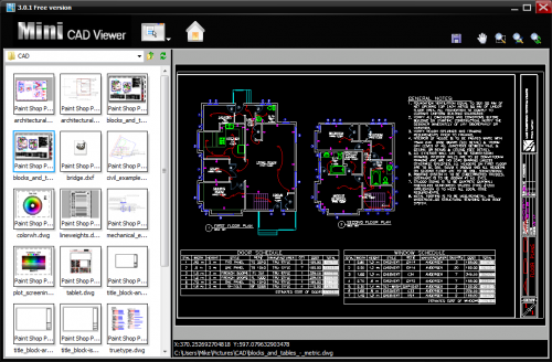 Mini CAD Viewer (โปรแกรม เปิดดูไฟล์ AutoCAD แจกฟรี) : 