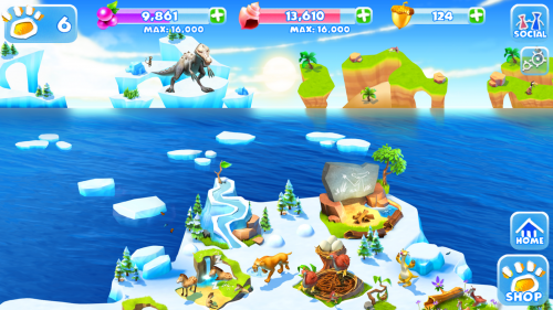 Ice Age Adventures (App เกมส์ไอซ์เอจผจญภัย) : 