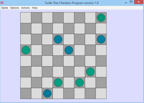 เกมส์หมากฮอสไทย (เกมส์ Turtle Thai Checkers บน PC) : 