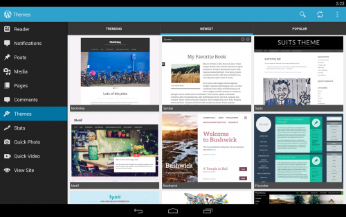 WordPress for Mobile (App จัดการ WordPress เว็บไซต์สำเร็จรูป บนมือถือ Android และ iOS) : 